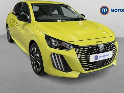 Used Peugeot 208 Allure 102 HP (75 kW) 2025 Yellow Hatchback
