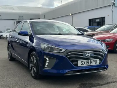 Used Hyundai Ioniq Premium 141 HP (103 kW) 2019 Blue Hatchback