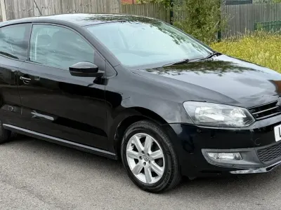 Used VW Polo Match 60 HP (44 kW) 2012 Black Hatchback