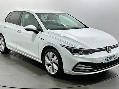 Used VW Golf VII Style 150 HP (110 kW) 2020 White Hatchback