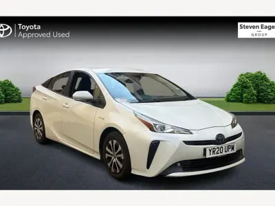 Used Toyota Prius Business Edition 122 HP (89 kW) 2020 White Hatchback