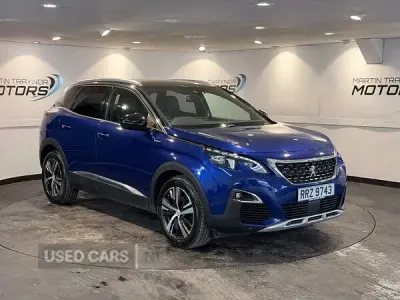 Used Peugeot 3008 GT-line 2020 Blue SUV