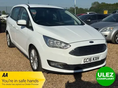 Usado Ford Grand C-Max Titanium 150 HP (110 kW) 2016 Branco Monovolume