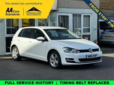 Used VW Golf VII Edition 2016 White Hatchback