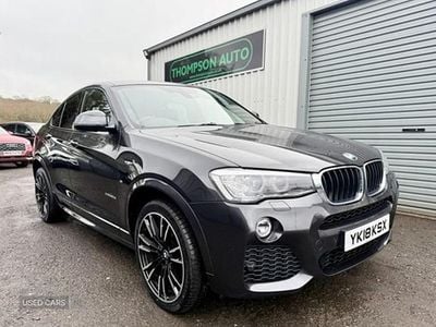 Grey Used 2018 BMW X4 M Sport SUV | £19,850 (Good price)