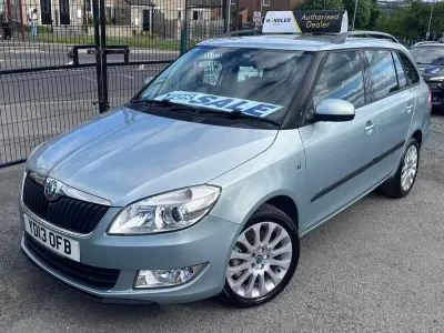 Used Skoda Fabia Elegance 2013 Green Estate