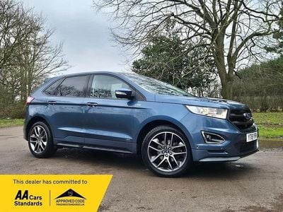 Used Ford Edge ST-Line 180 HP (132 kW) 2018 Blue SUV