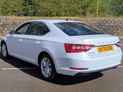 Used Skoda Superb SE Technology 2020 White Hatchback