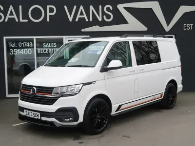 Used VW T7 Highline 150 HP (110 kW) 2024 White Van