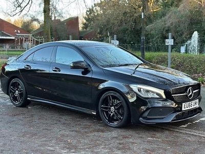 Black Used 2016 Mercedes CLA220 AMG line Sedan | £11,495 (Fair price)