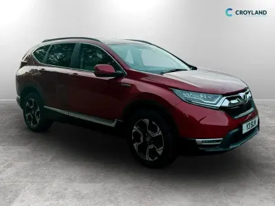 Used Honda CR-V Hybrid 184 HP (135 kW) 2019 Red SUV