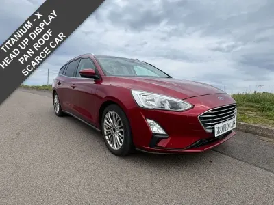 Used Ford Focus Titanium X 150 HP (110 kW) 2019 Red Estate