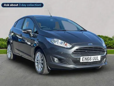 Used Ford Fiesta Titanium X 125 HP (91 kW) 2016 Black Hatchback