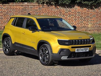 Yellow Used 2024 Jeep Avenger Summit SUV | £20,899 (Fair price)