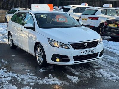 White Used 2021 Peugeot 308 SW Active Premium Estate | £5,495