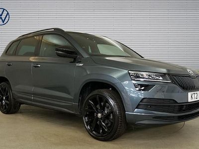 Used Skoda Karoq SportLine 150 HP (110 kW) 2021 Grey SUV