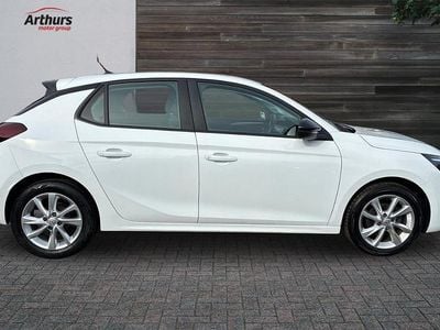 Used Vauxhall Corsa 74 HP (54 kW) 2021 White Hatchback