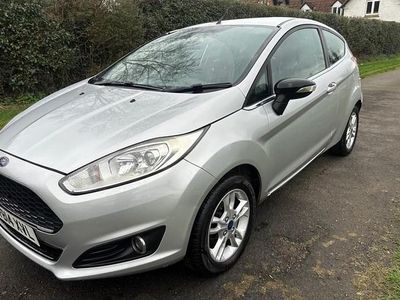 Used Ford Fiesta Zetec 2014 Silver Hatchback