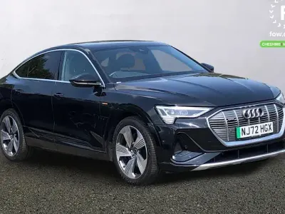 Used Audi e-tron Sportback S-Line 300 kW (408 HP) 2022 Black SUV