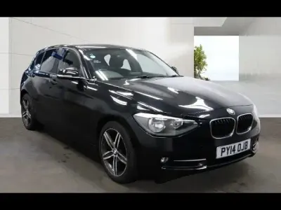 Used BMW 116 Sport Line 2014 Black Hatchback