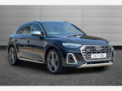 Used Audi SQ5 Comfort 341 HP (250 kW) 2021 Mythos black SUV