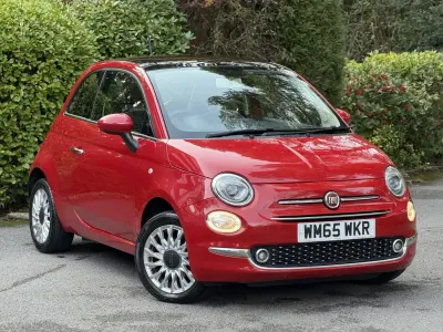 Używany Fiat 500 Lounge 69 KM (50 kW) 2015 Czerwony Hatchback