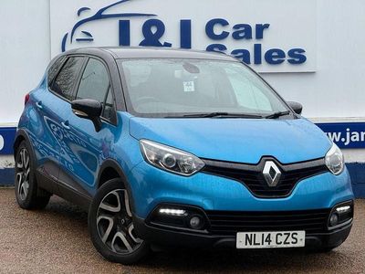 Used Renault Captur Dynamique 90 HP (66 kW) 2014 Blue/black SUV