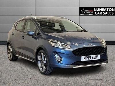Usado Ford Fiesta Active 100 HP (73 kW) 2019 Azul Citadino