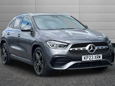 Used Mercedes GLA200 AMG Line Premium 163 HP (119 kW) 2023 Mountain grey SUV
