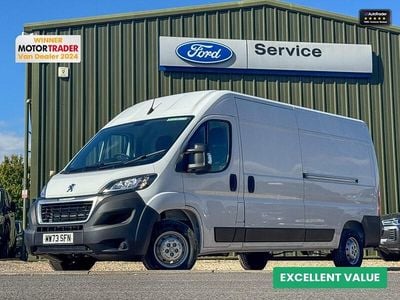 White Used 2023 Peugeot Boxer Premium Van | £21,994 (A bit pricey)