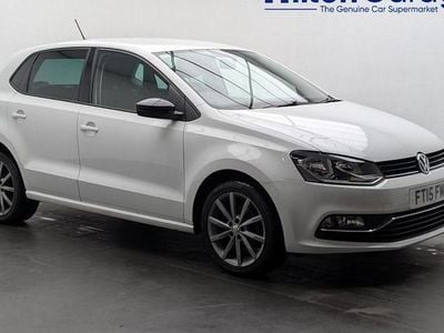 White Used 2015 VW Polo Design Hatchback | £11,250 (Fair price)