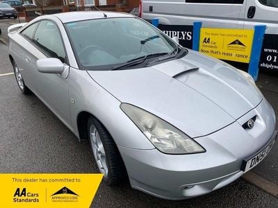 Used Toyota Celica 190 HP (139 kW) 2002 Silver Hatchback