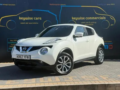 Used Nissan Juke Tekna 110 HP (80 kW) 2017 White SUV