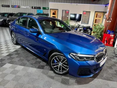 Usado BMW 530e M Sport 2020 Azul Sedan