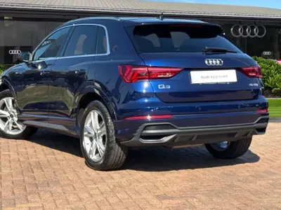 Used Audi Q3 S-Line 150 HP (110 kW) 2023 Blue SUV