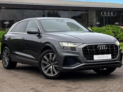 Grey Used 2021 Audi Q8 S-Line SUV | £36,950 (Good price)