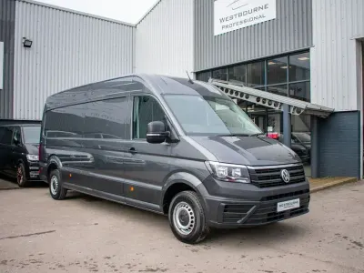 Usado VW Crafter Trendline 140 HP (102 kW) 2023 Cinzento Van