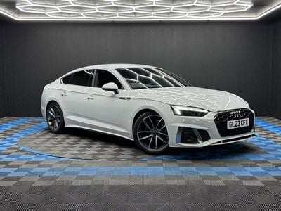 White Used 2023 Audi A5 S-Line Hatchback | £27,790 (Good price)