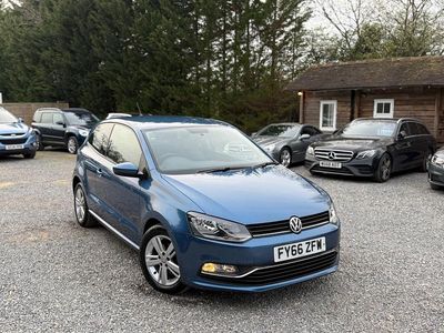 Used VW Polo Match 2016 Blue Hatchback
