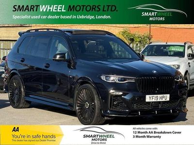 Black Used 2019 BMW X7 M Sport SUV | £35,840