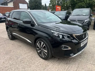 Used Peugeot 5008 Premium 130 HP (95 kW) 2019 Black SUV