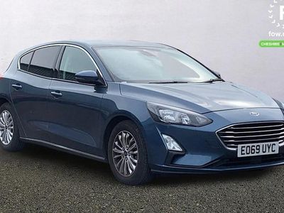 Used Ford Focus Titanium 125 HP (91 kW) 2019 Blue Hatchback