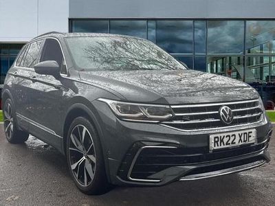 Grey Used 2022 VW Tiguan R-line SUV | £27,887 (Fair price)