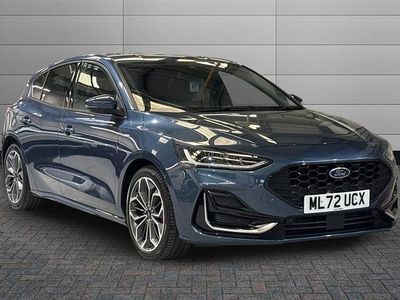 Used Ford Focus ST-Line 125 HP (91 kW) 2022 Chrome blue Hatchback