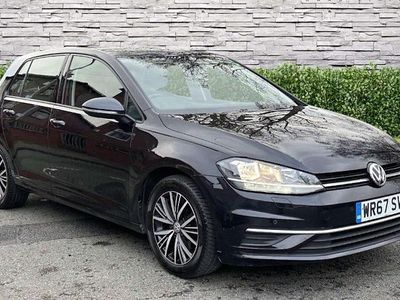 Used VW Golf VII SE 125 HP (91 kW) 2017 Black Hatchback
