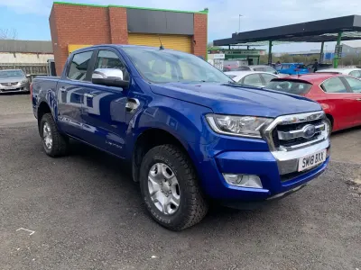 Używany Ford Ranger Limited 2018 Niebieski Pickup