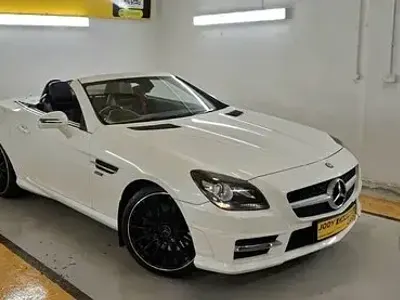 Used Mercedes SLK200 AMG 2013 White Cabriolet