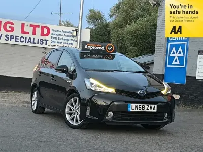 Used Toyota Prius+ 136 HP (100 kW) 2018 Black MPV