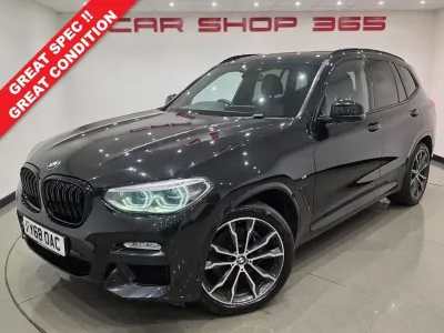Used BMW X3 M Sport 265 HP (194 kW) 2018 Black SUV