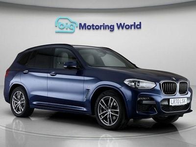 Blue Used 2020 BMW X3 M Sport SUV | £25,700 (Fair price)
